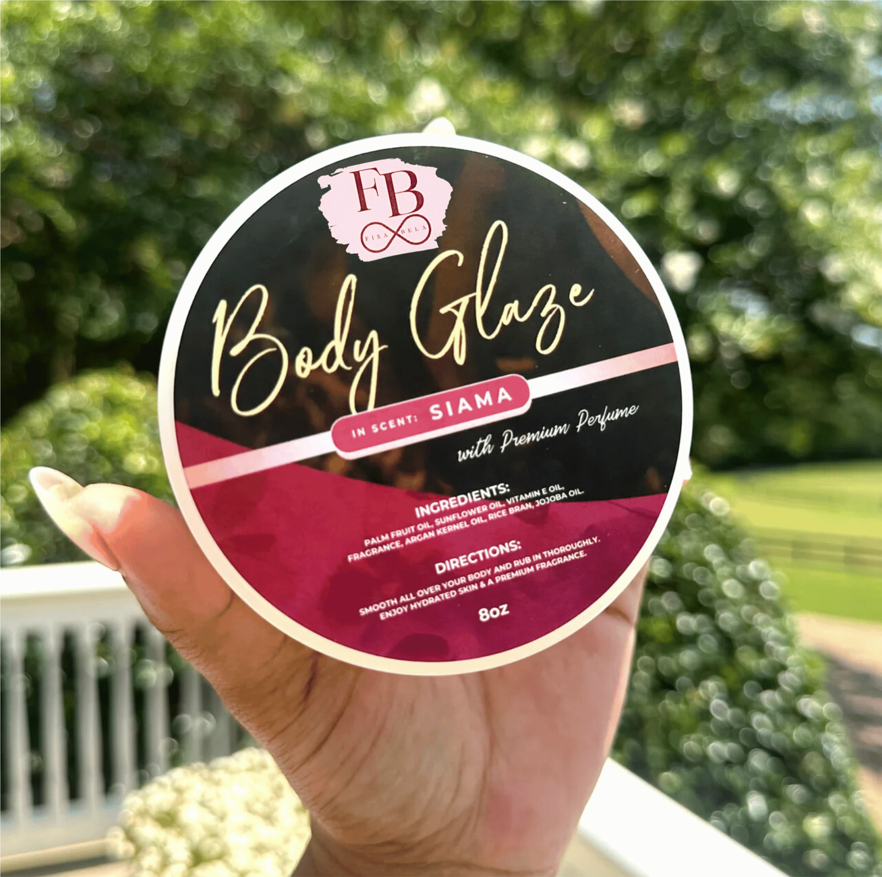 NEW) Siama Body Glaze – Fisabela