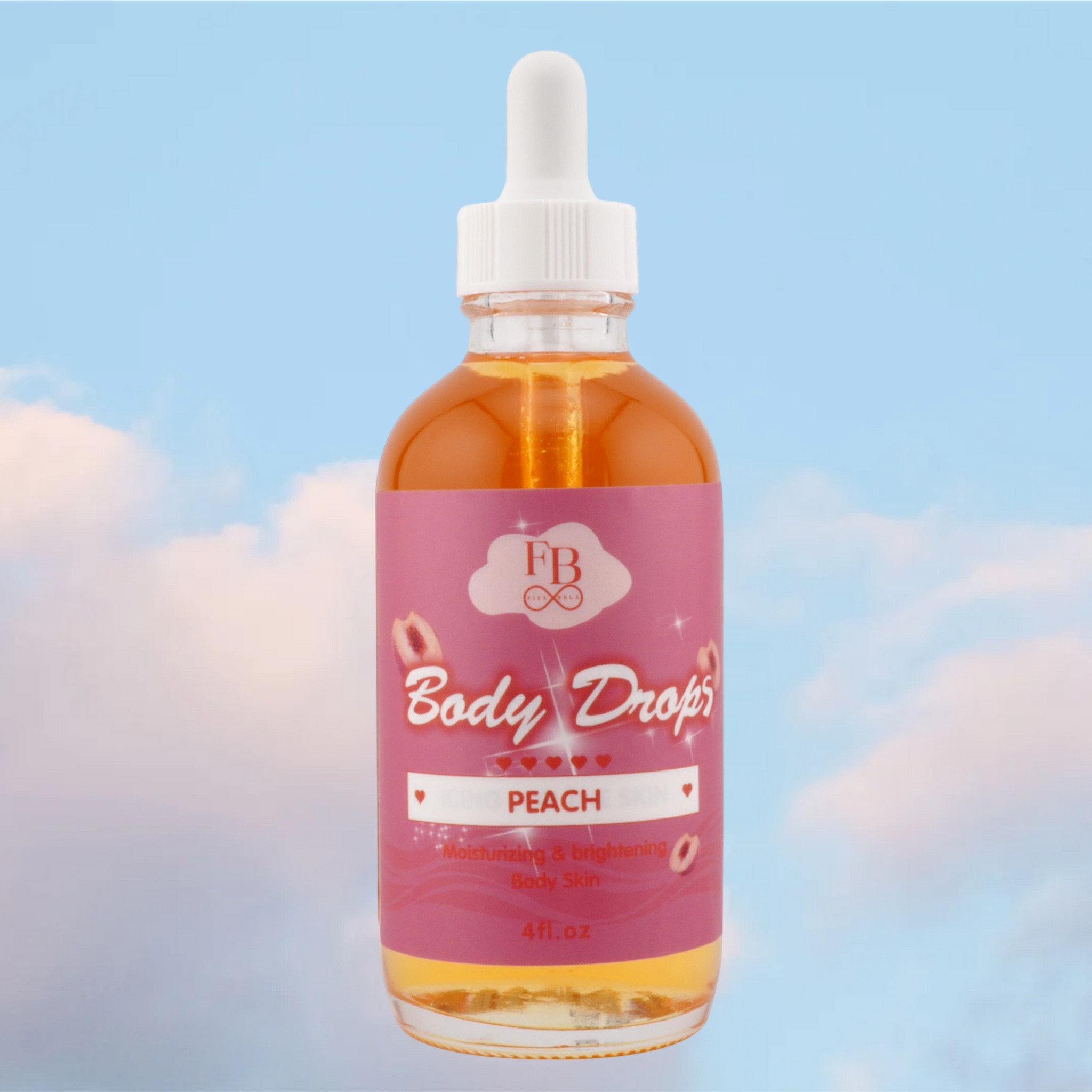 (NEW) Peach Body Drops