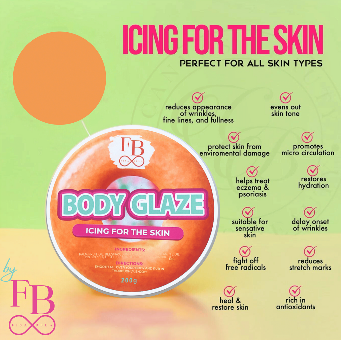 (NEW) Doughnut Body Glaze
